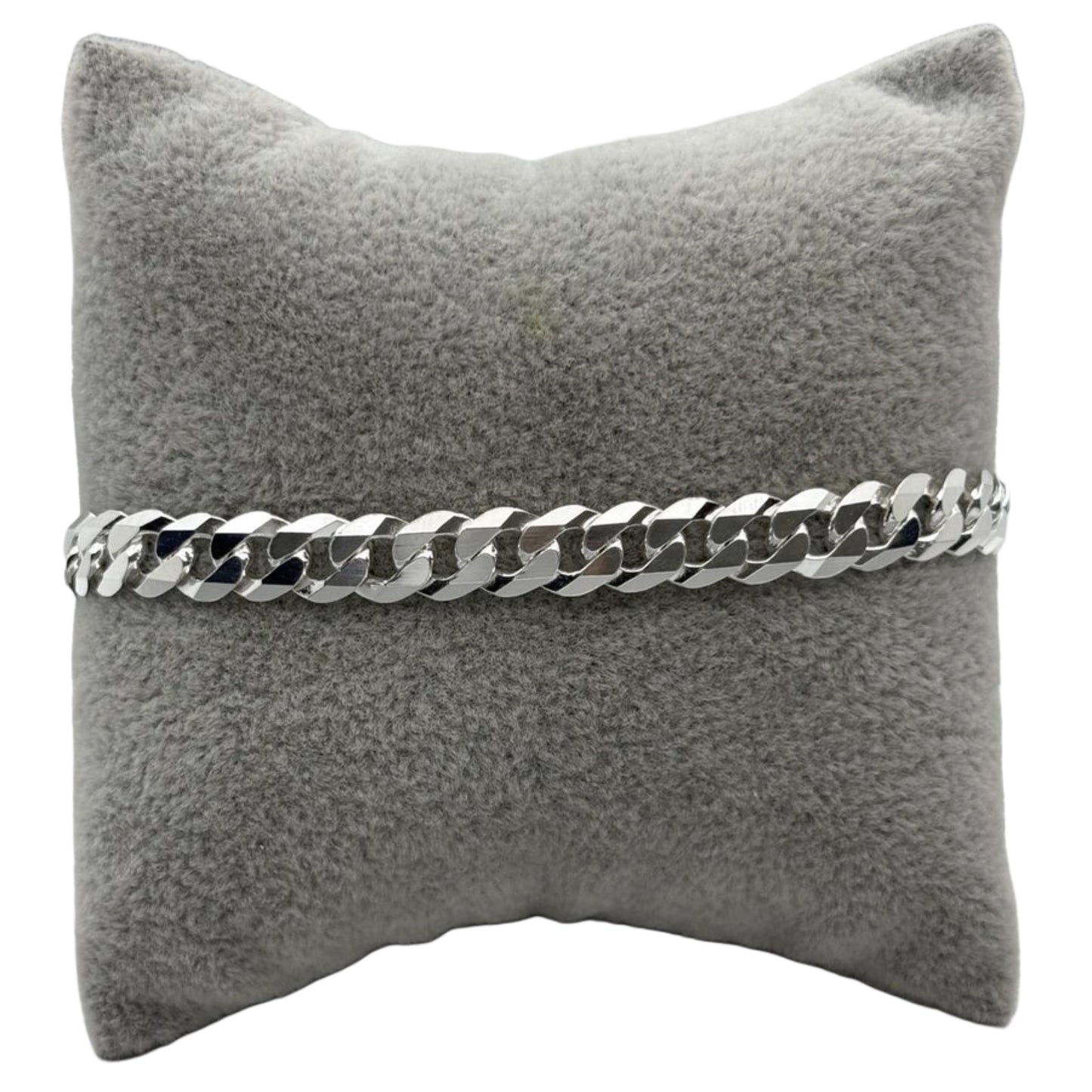PULSERA PULSO CUBANO PLATA