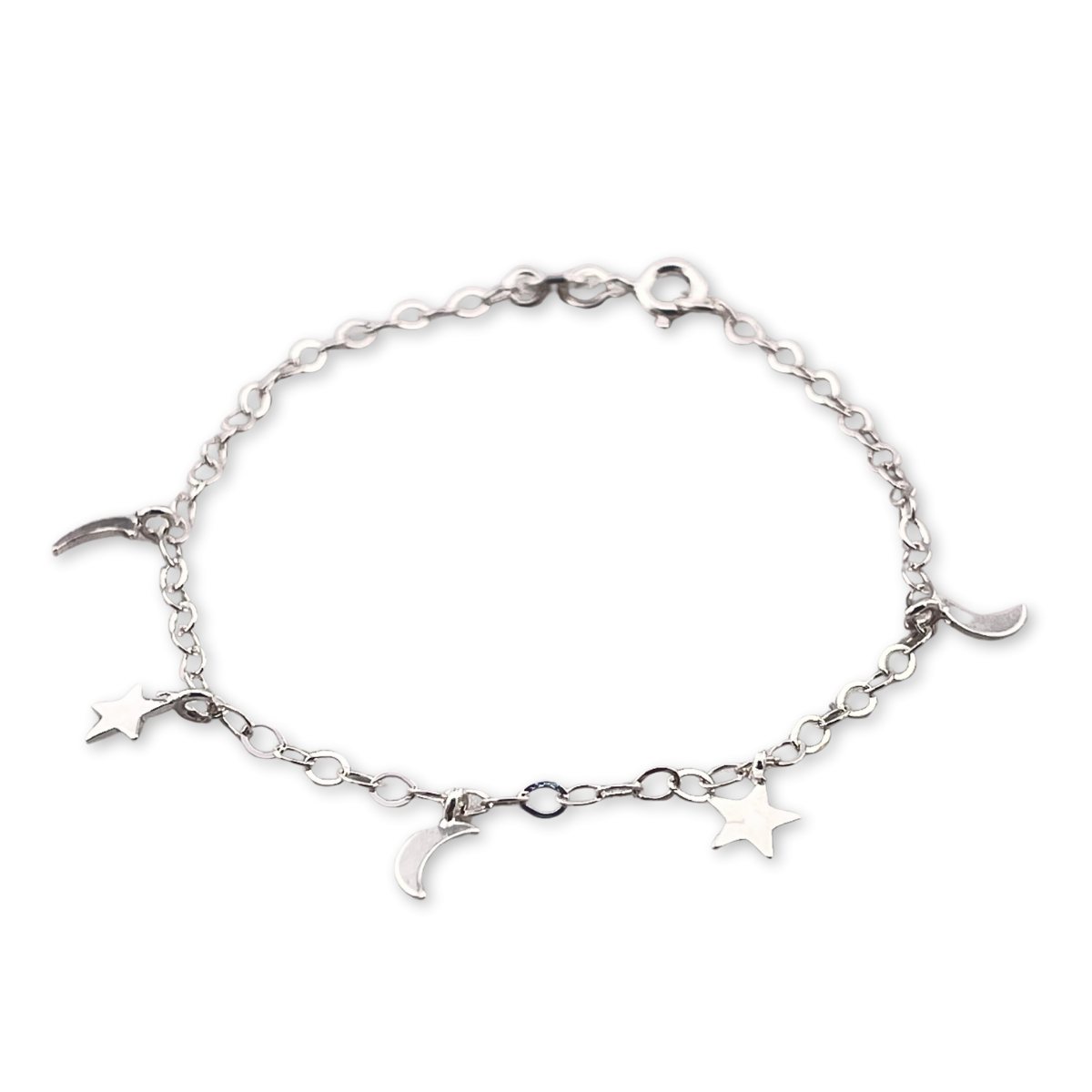 PULSERA DE LUNA Y ESTRELLA