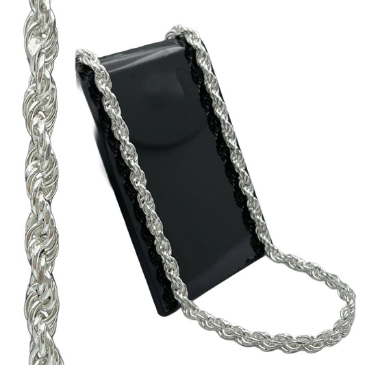 CADENA TORSAL DE PLATA
