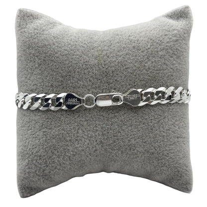 PULSERA PULSO CUBANO PLATA