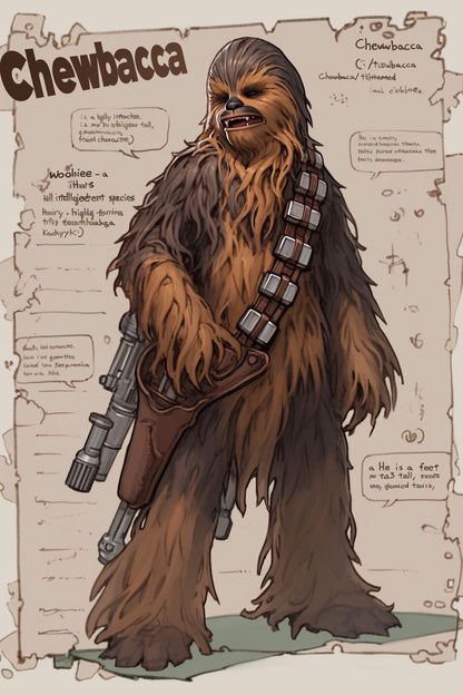 CHARM CHEWBACCA STAR WARS