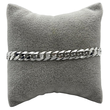 PULSERA PULSO CUBANO PLATA