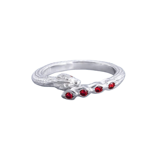 ANILLO DRAGÓN ROJO