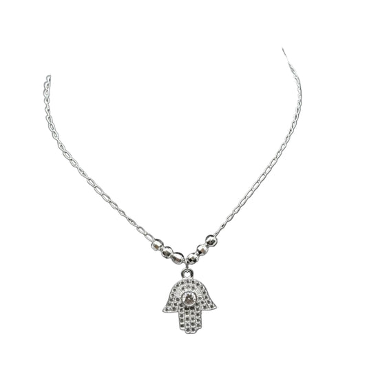 COLLAR GARGANTILLA MANO HAMSA