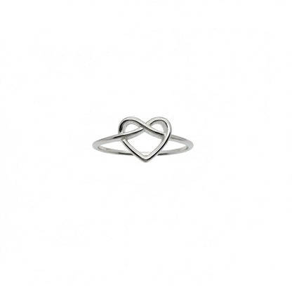 ANILLO CORAZÓN INFINITO