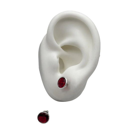 ARETES BROQUEL BRIKELL ROJO