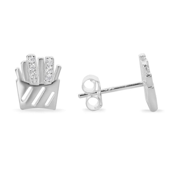 ARETES CON PAPAS FRITAS PLEASE CLP