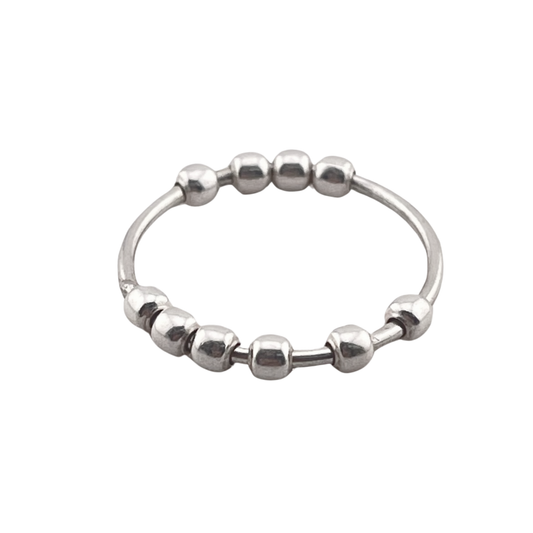 ANILLO PARA LA ANSIEDAD PLATA